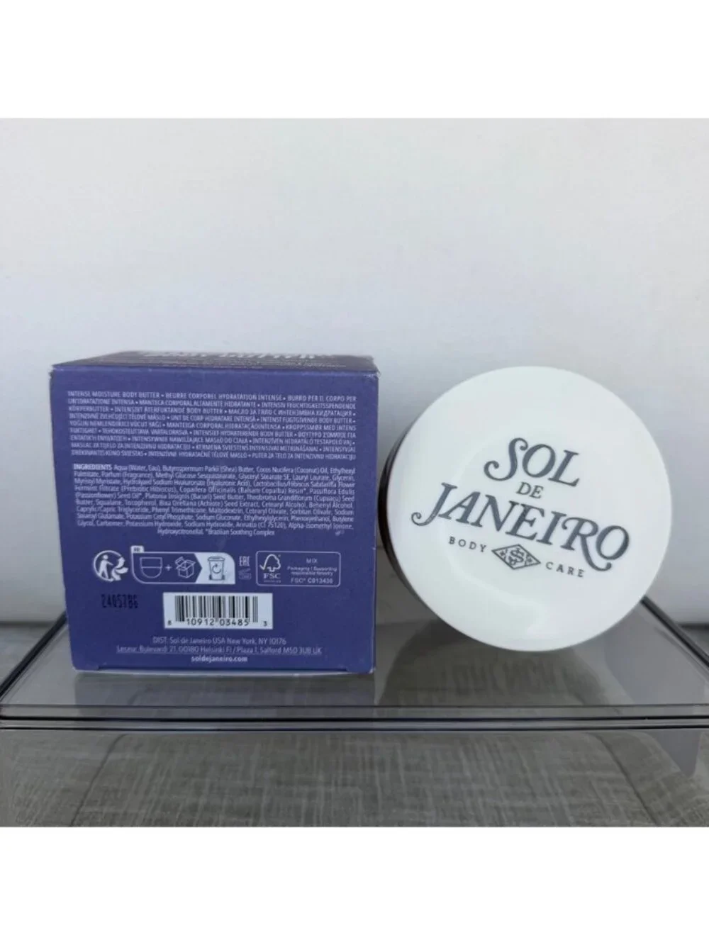 NEW SOL DE JANEIRO DELICIA DRENCH CHEIROSA 59 BODY BUTTER 8.1FL OZ